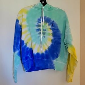 AUTHENTIC POLO TIE DIE HOODIE